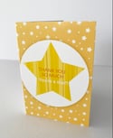 Rocket & Co. Pack of 10 thank you /just a note mini cards 
