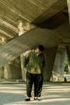 THE ARTIST'S SMOCK (OLIVE LINEN RAYON) 