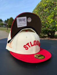 St. Louis Cardinals "Muddy Script" New Era 59Fifty Fitted Hat