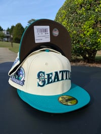 Seattle Mariners "Muddy Script" New Era 59Fifty Fitted Hat