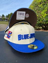 Toronto Bluejays "Muddy Script" New Era 59Fifty Fitted Hat