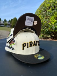 Pittsburgh Pirates "Muddy Script" New Era 59Fifty Fitted Hat