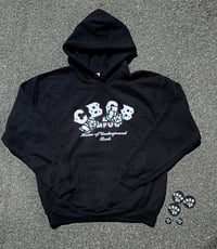 Image 2 of MQ CBGB Hoody with stickers and pins