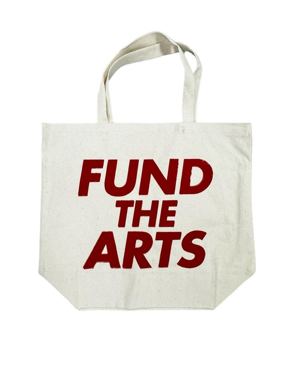 Canvas FUND THE ARTS Tote Bag
