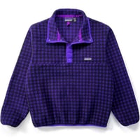 Vintage '92 Patagonia Synchilla Snap T - Houndstooth