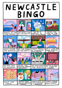 Image 2 of Newcastle Bingo Print