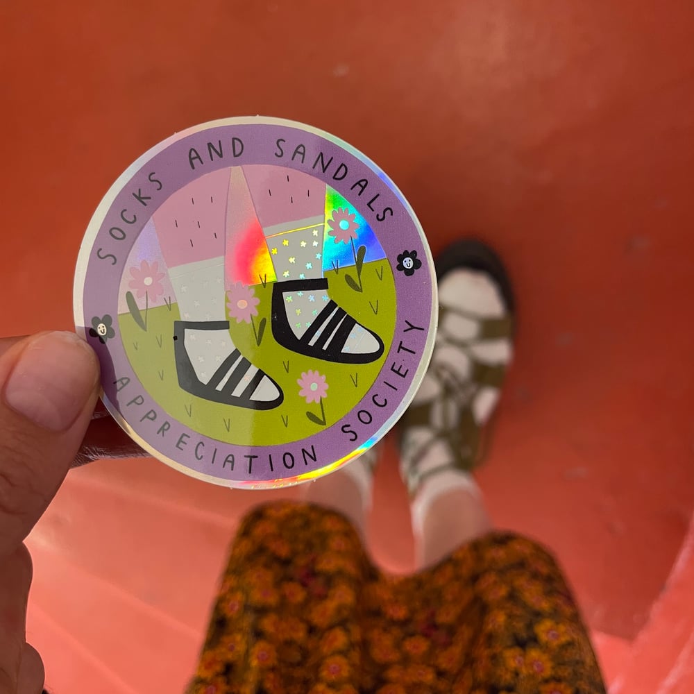 Image of Socks & Sandals Sticker