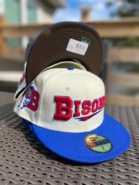 Buffalo Bisons "Muddy Script" New Era 59Fifty Fitted Hat