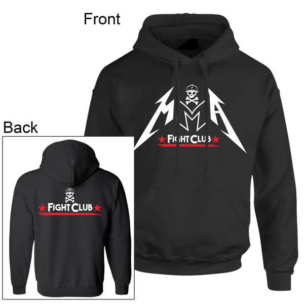 Image of MMA Fight Club, Black Hoodie