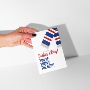 Image of  Father's Day Cards for Rangers Fans