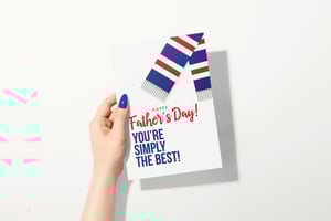 Image of  Father's Day Cards for Rangers Fans