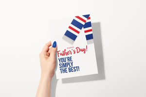Image of Father's Day Cards for Rangers Fans
