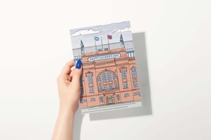 Image of Father's Day Card for Rangers Fans