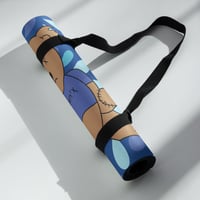 Image 2 of Benny In Blue Yoga Mat