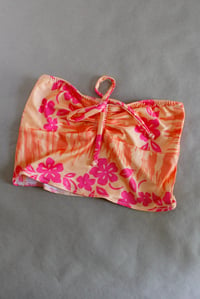 Image 3 of ♲ Tropic Ruched Tube Top - XS