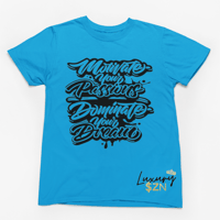 Image 2 of Motivate & Dominate Unisex Tee