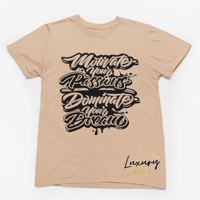 Image 8 of Motivate & Dominate Unisex Tee