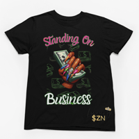 Standing On Business Tee (BLACK)
