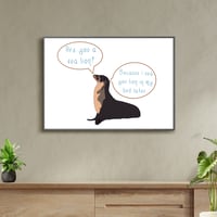 "Are you a sea lion?" Print