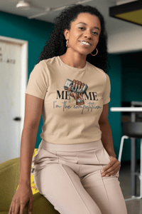 Image 2 of Me vs. Me Tee (Brown)
