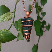 Image 1 of Ruby in Zoisite Necklace
