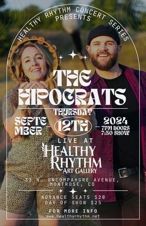 Image of HRMS Presents "THE HIPOCRATS :: LIVE AT HEALTHY RHYTHM"