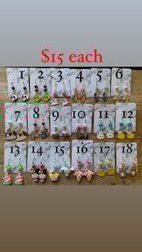 Image 1 of $15 character earrings 