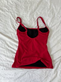 Image 3 of 00s Red tank top // M