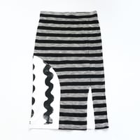 Image 6 of squiggle black and white print courtneycourtney adult size M/L medium large skirt set 