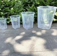 Image 3 of  Individual Clear Breathable Plant Pot (Various Sizes)