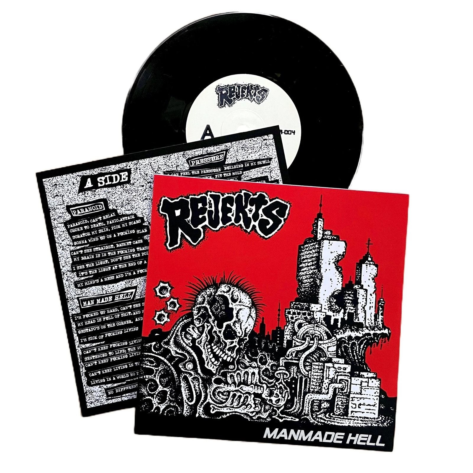 THE CLAY クレイ 7EP DOGMA RECORDS ハードコアPUNK The Comes: No Side 12