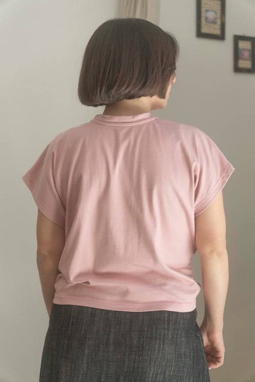 Image of T-SHIRT TWIST ROSA