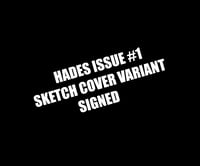 DISNEY'S HADES ISSUE #1 SKETCH COVER VARIANT SIGNED