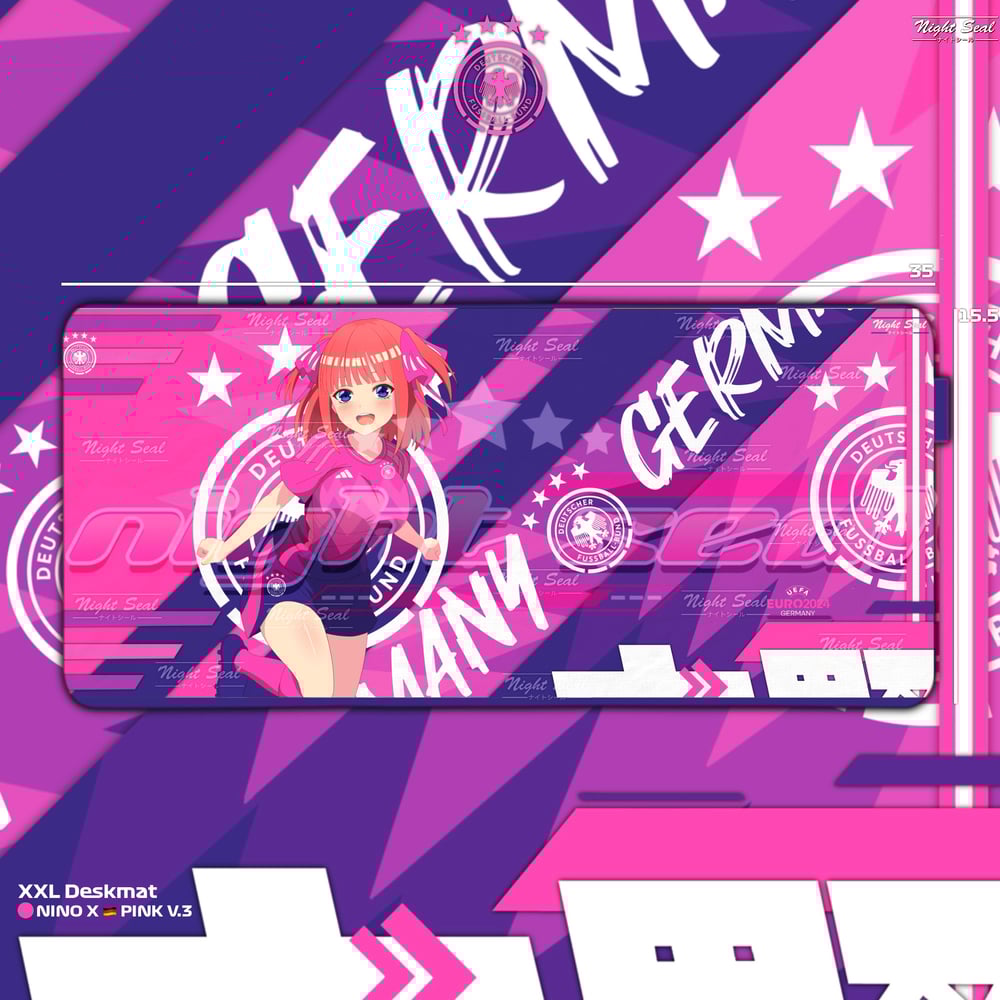 Image of Germany PINK /  XXL Desk mats