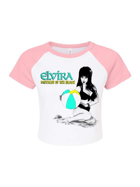 Image of MISTRESS OF THE BEACH - BABY TEE - PINK