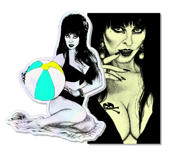 Image of ELVIRA - STICKER SET