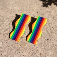 Image 3 of Rainbow Bacon Studs