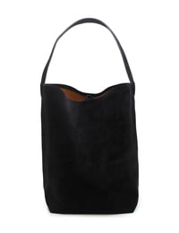 Image 1 of la tribe Everyday Bag XL - Black Suede