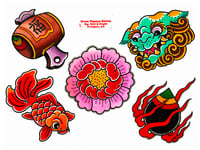 Image 3 of Irezumi Flash Set. 