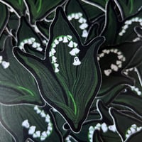 Image 4 of Ghost Lily Vinyl Sticker