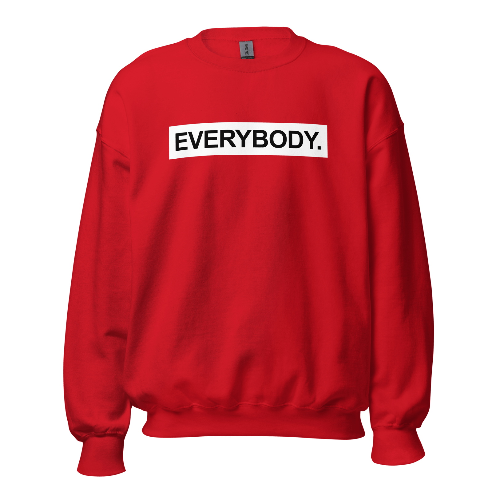 Classic Red / Big Box Logo Sweatshirt | EVERYBODY.™ Official Site