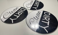 Image 1 of Clean/Dirty Dishwasher Magnet