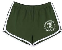 Image 2 of Women's Yoga Elastic Waist Running Athletic Shorts