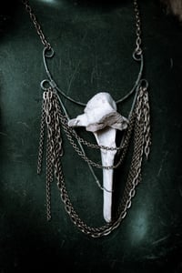Image 4 of Bone Steel and Chains necklace