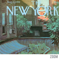 Image 2 of The New Yorker - August 2nd, 1958 | Arthur Getz | Magazine Cover | Vintage Poster