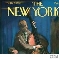 Image 2 of The New Yorker - January 4th, 1958 | Arthur Getz | Magazine Cover | Vintage Poster