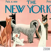 Image 2 of The New Yorker - February 8th, 1930 | Theodore G Haupt | Magazine Cover | Vintage Poster