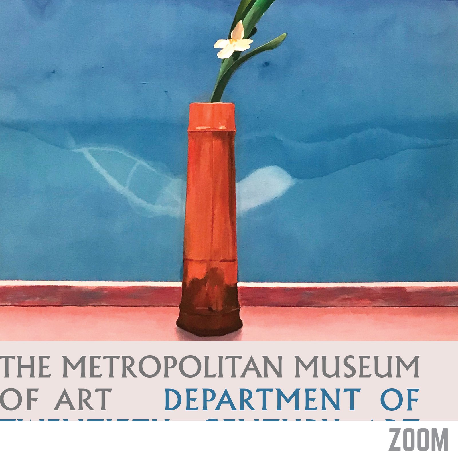 The Met - Mount Fuji and Flowers | David Hockney - 1988 | Event