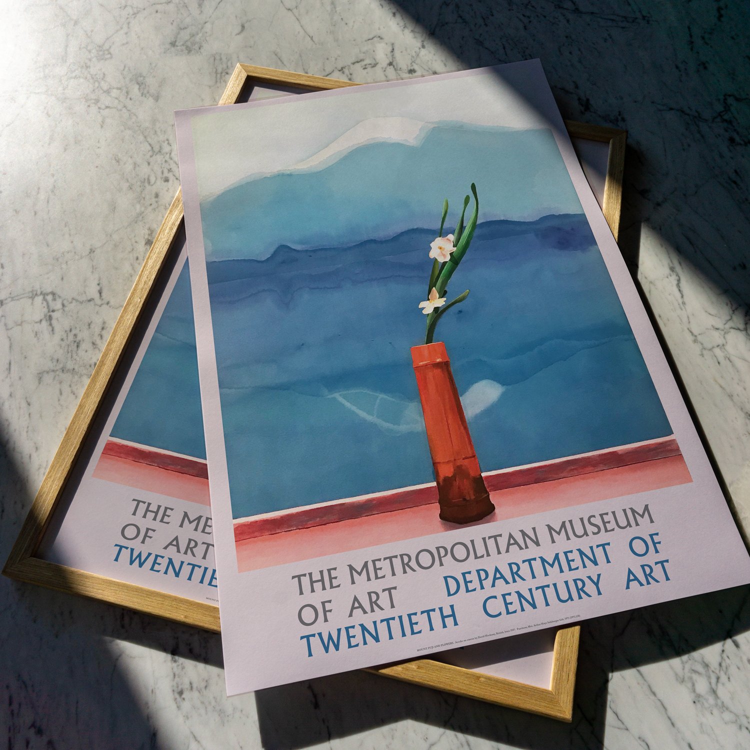 The Met - Mount Fuji and Flowers | David Hockney - 1988 | Event