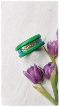 Image 3 of ESSENTIAL small Bangles - Scintilla verde